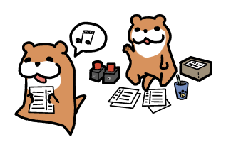 カワウソの交換会